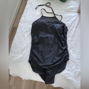 Merona black Swim suit